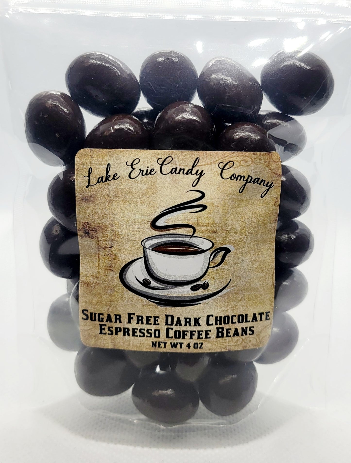 Sugar Free Dark Chocolate Espresso Beans