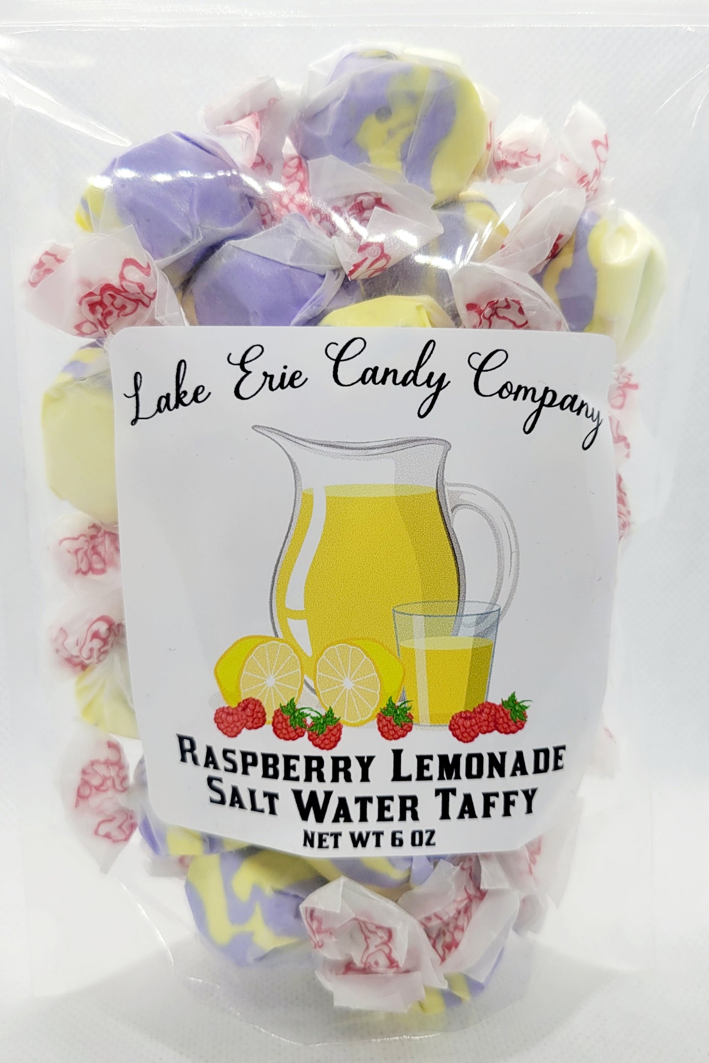 Raspberry Lemonade Salt Water Taffy