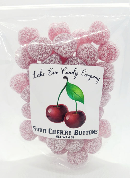 Sour Cherry Buttons