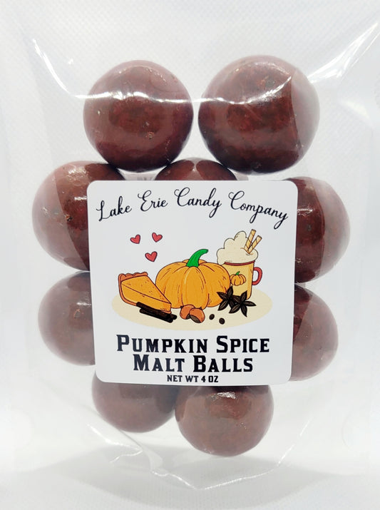 Pumpkin Spice Malt Balls