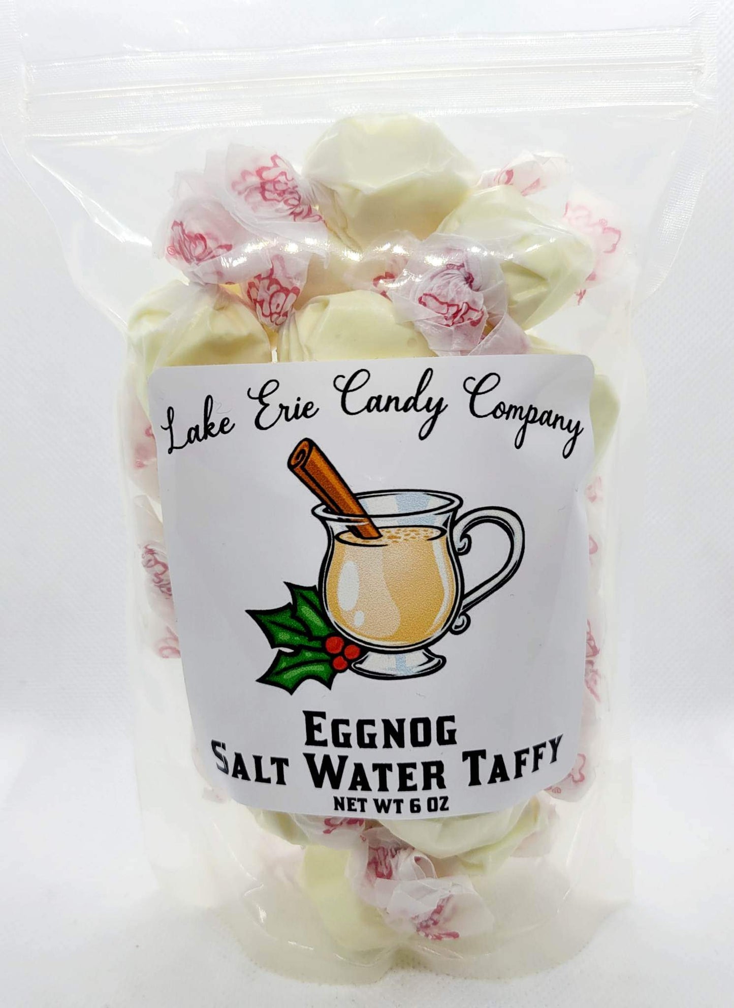 Eggnog Salt Water Taffy