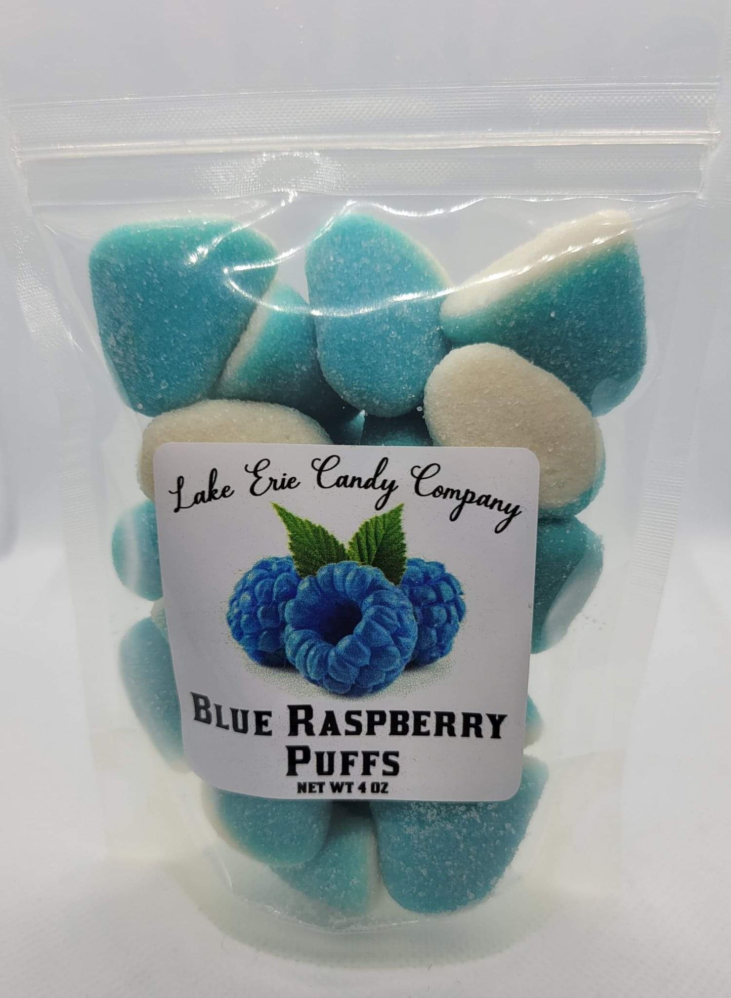 Blue Raspberry Puffs