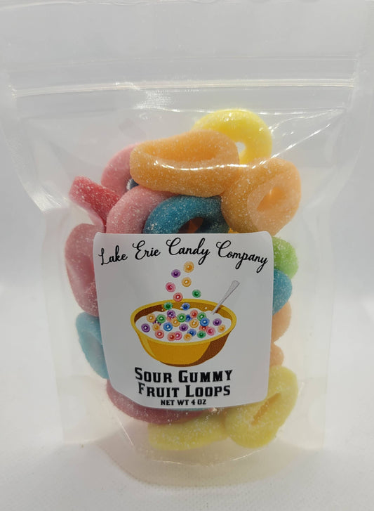 Sour Gummy Fruit Loops