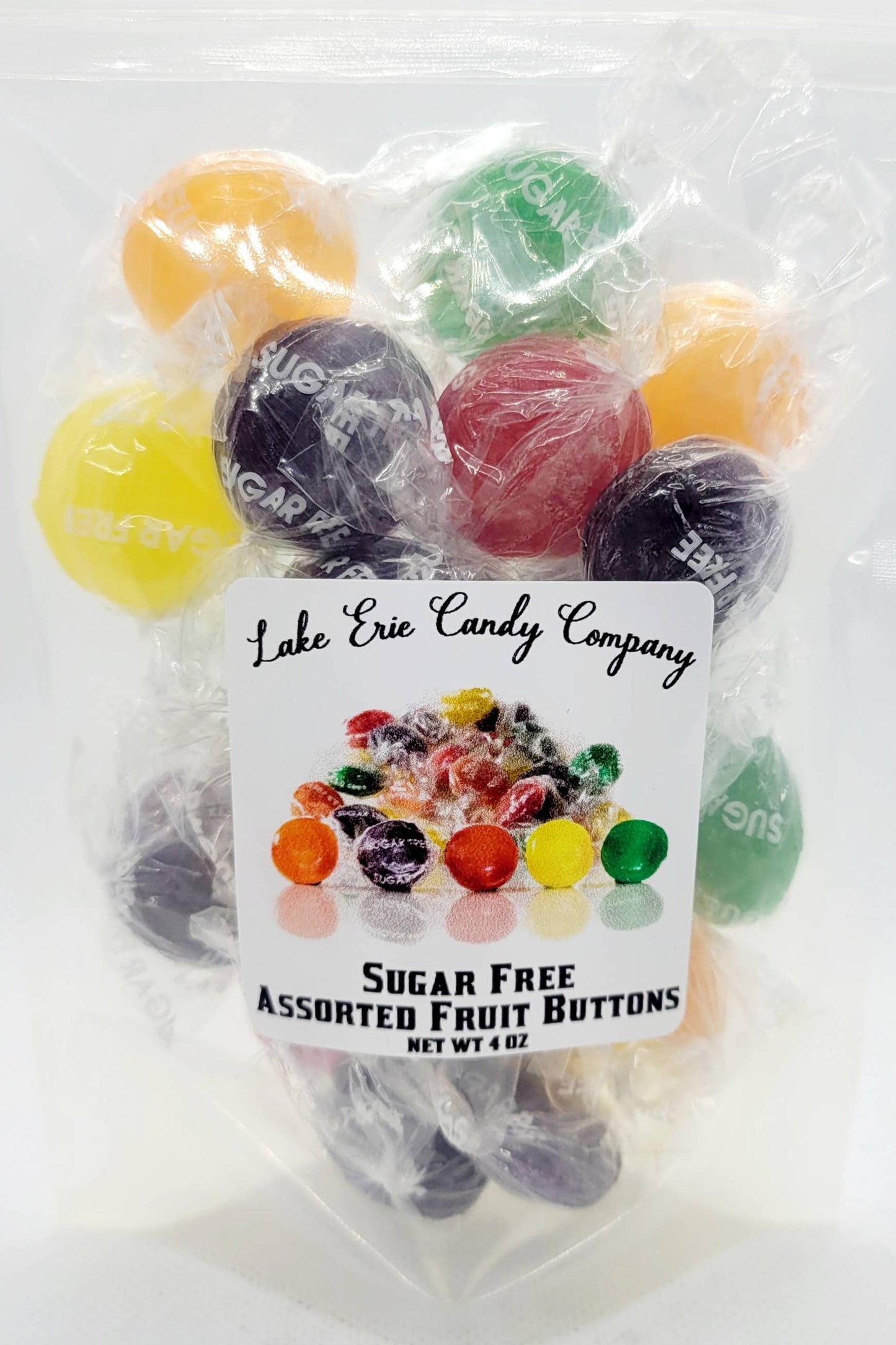 Sugar Free Assorted Fruit Buttons