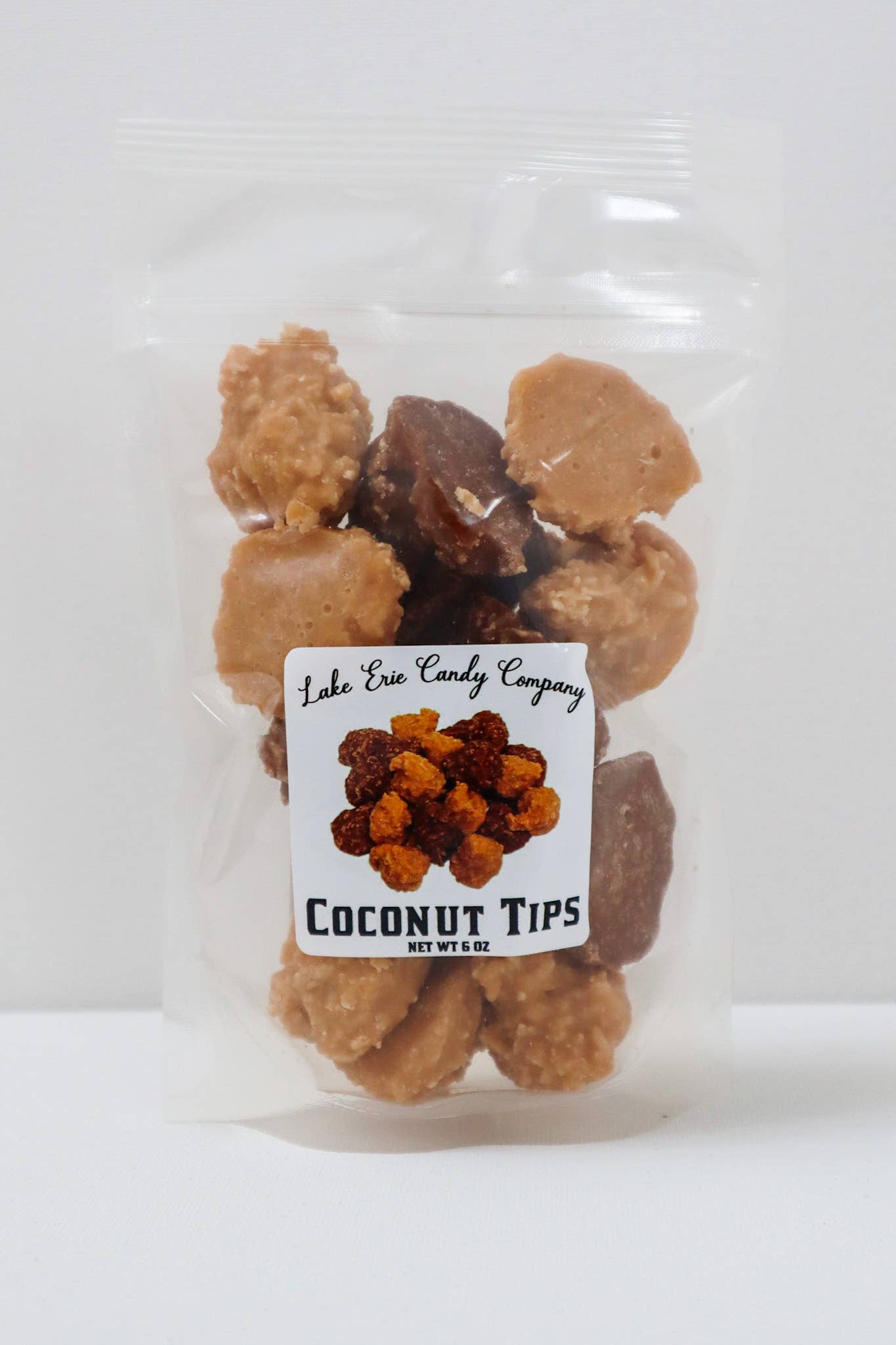 Coconut Tips – Lake Erie Candy Company