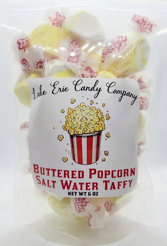 Buttered Popcorn Salt Water Taffy