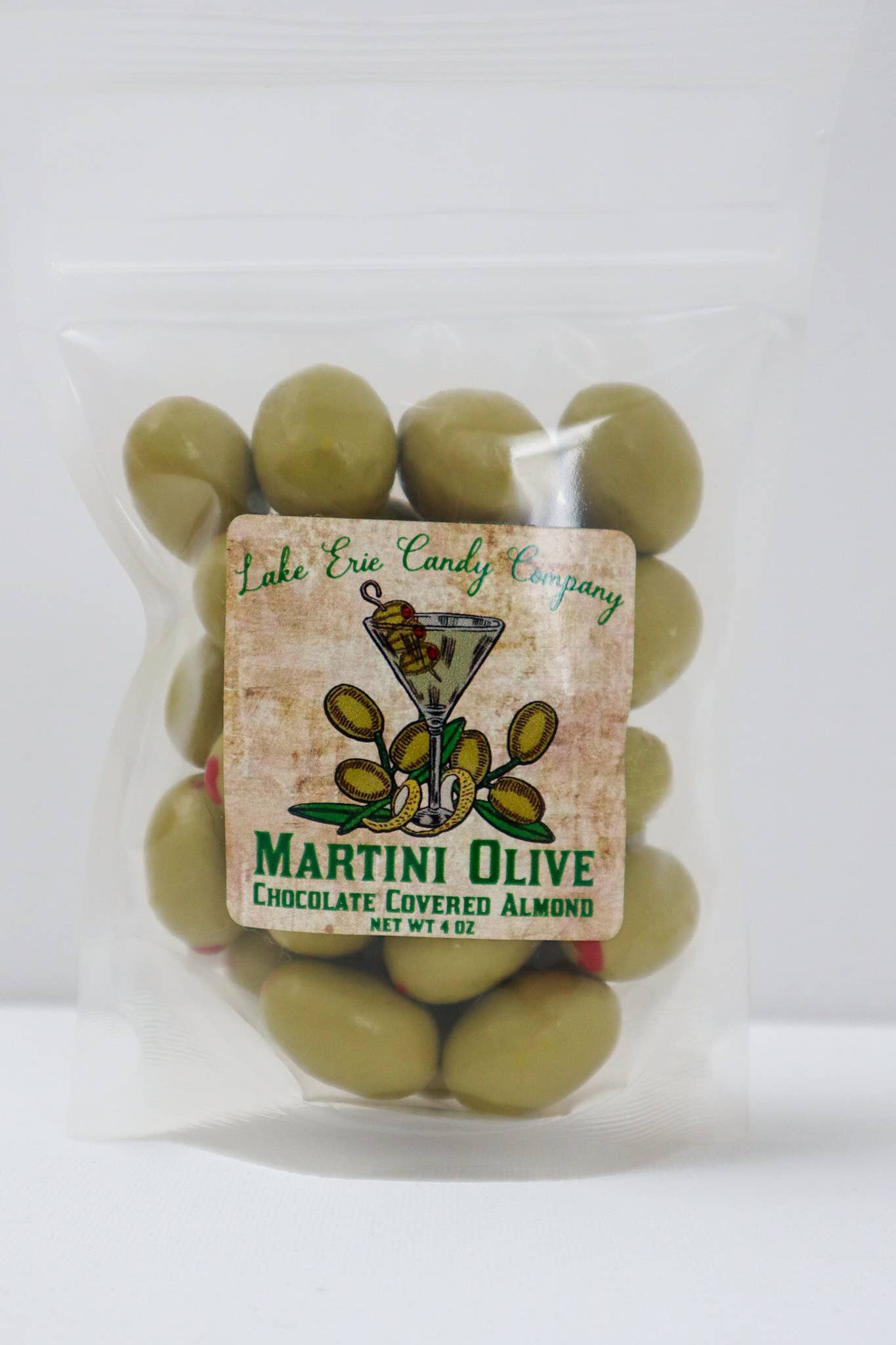 Martini Olives (Milk Chocolate Covered Almonds)