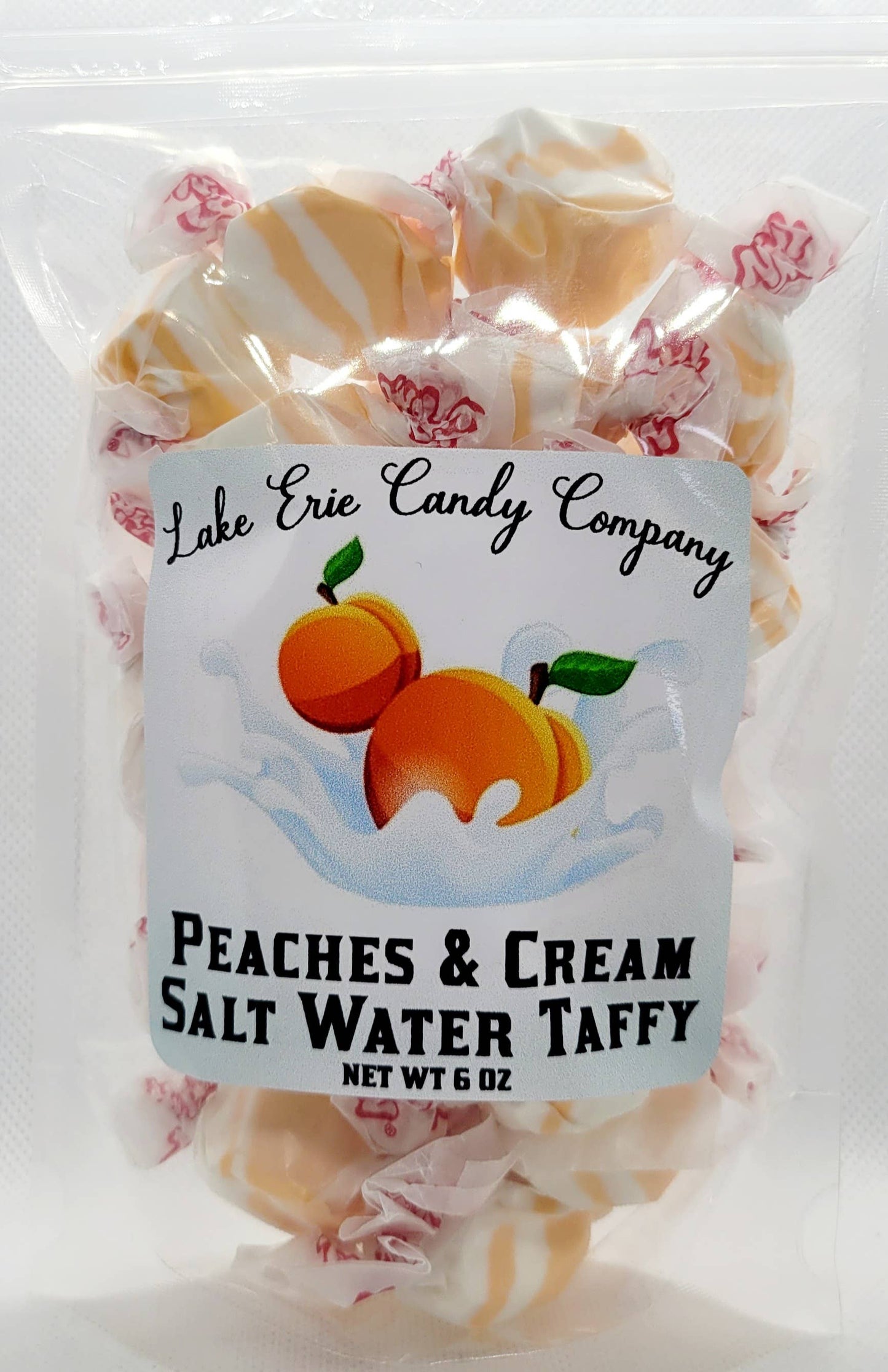 Peaches & Cream Salt Water Taffy